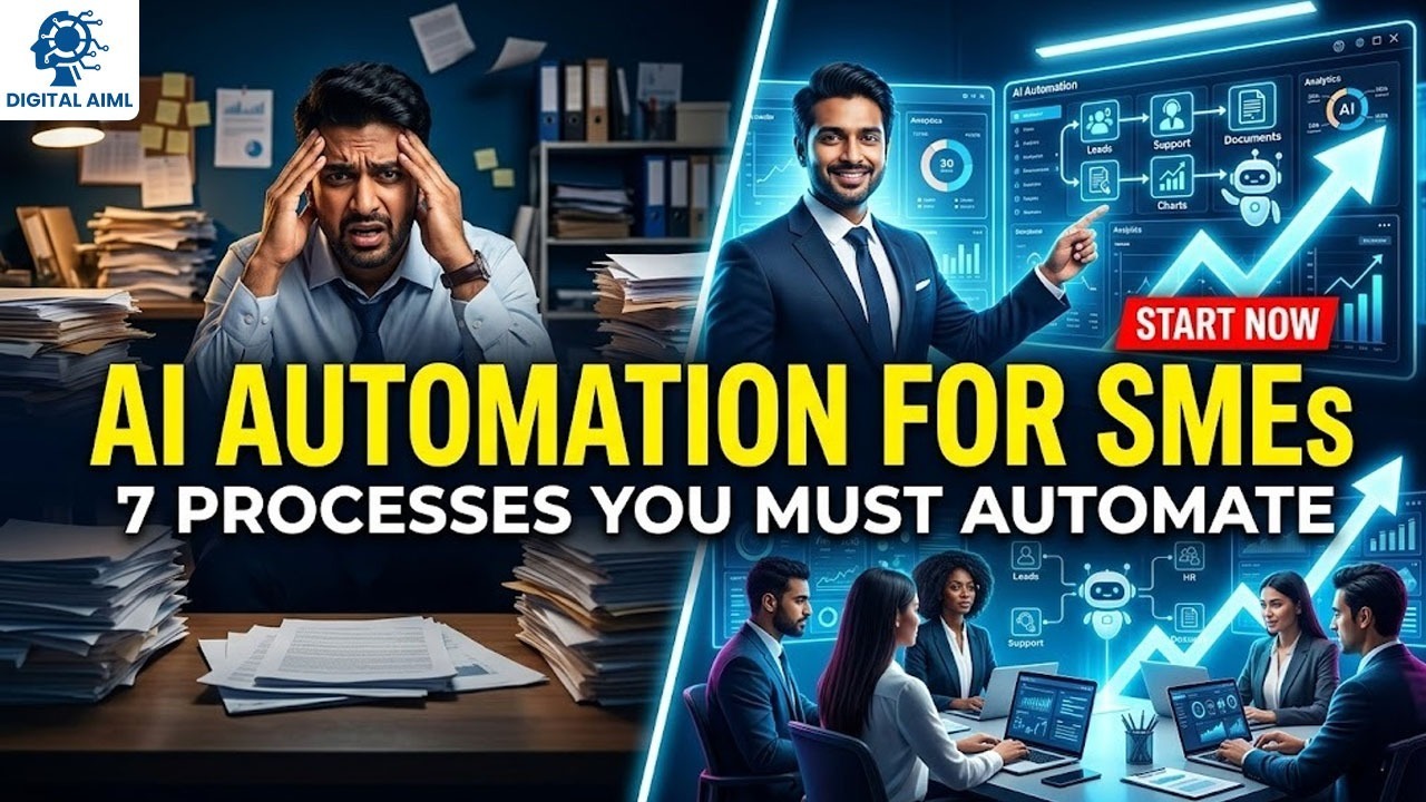 AI Automation Services in Pune: 7 Business Processes SMEs Should Automate First