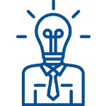 AI-Driven Business Intelligence Icon