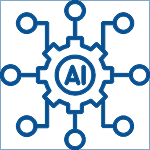 AI Model Integration & Deployment Icon
